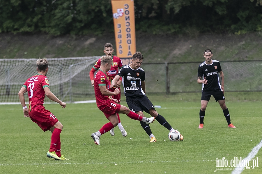 Concordia Elblg - Lechia Tomaszw Mazowiecki, fot. 7