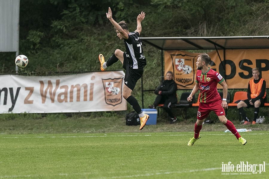 Concordia Elblg - Lechia Tomaszw Mazowiecki, fot. 27