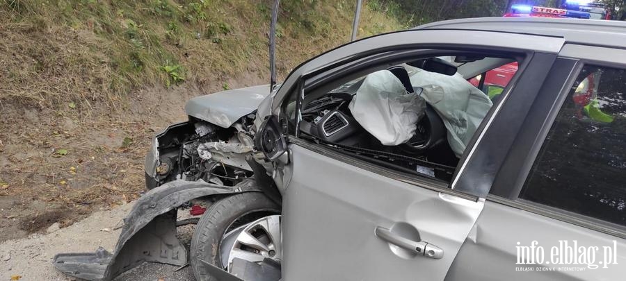 Wypadek w gminie Płoskinia, fot. 3