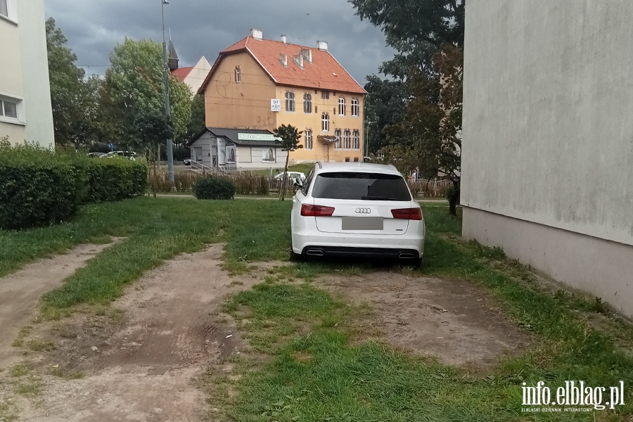 Mistrzowie parkowania w Elblągu (część 186), fot. 8