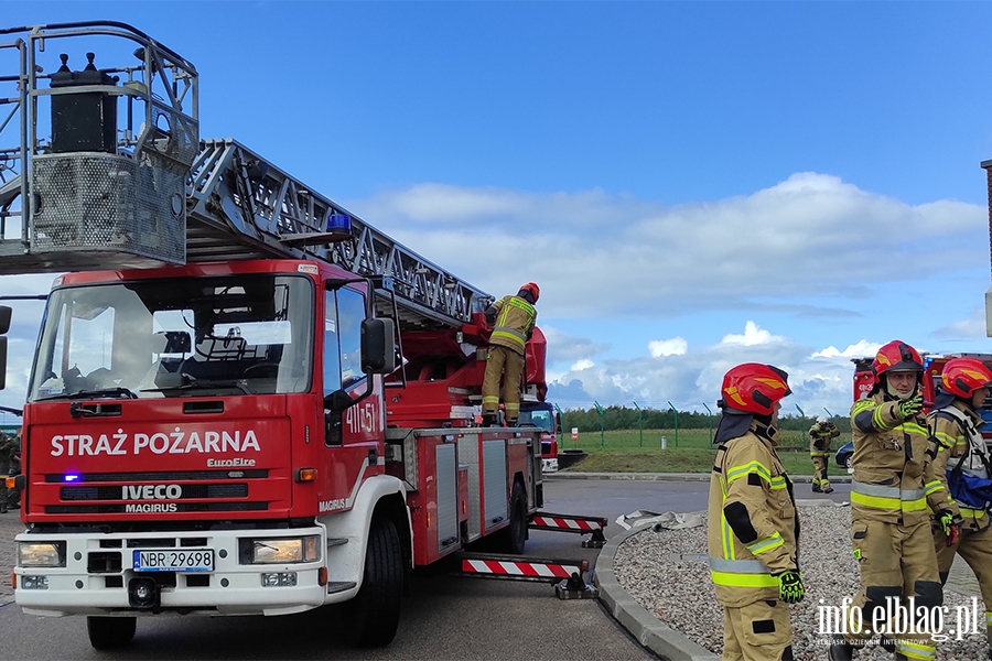 Poar w jednostce wojskowej &#8211; spokojnie to tylko wiczenia!, fot. 8