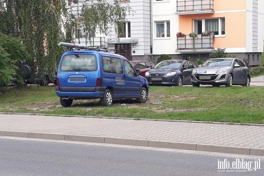 Mistrzowie parkowania w Elblgu (cz 188), fot. 4