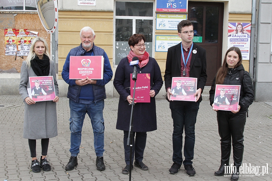 Monika Falej - bezpatne obiady szkolne, fot. 24