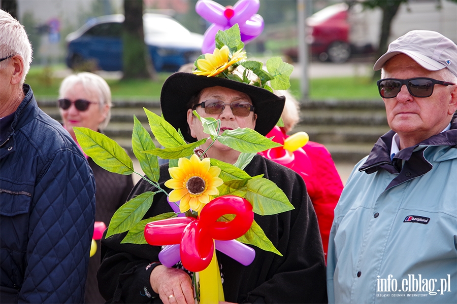 Dzie Seniora w Elblgu. Przemarsz przez miasto i festyn, fot. 7