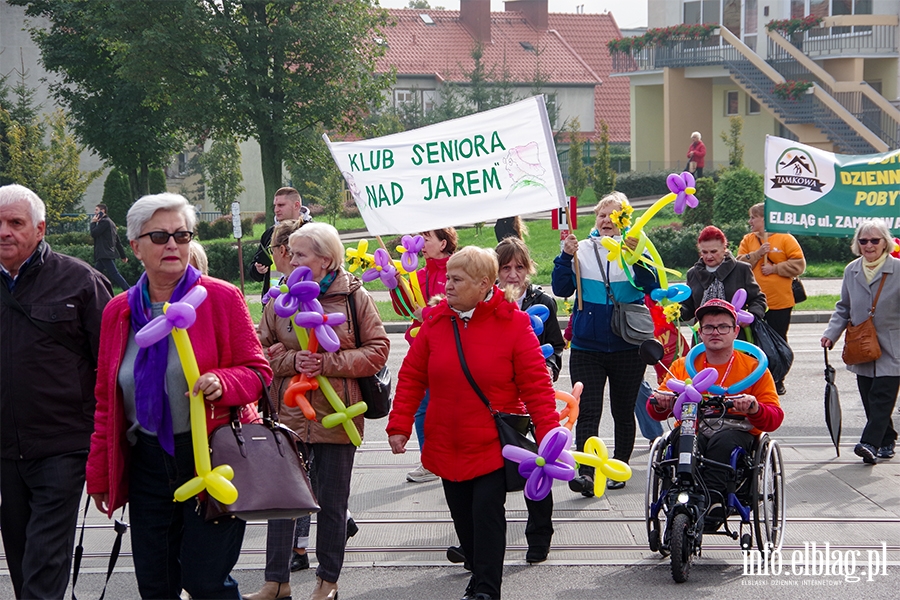 Dzie Seniora w Elblgu. Przemarsz przez miasto i festyn, fot. 37