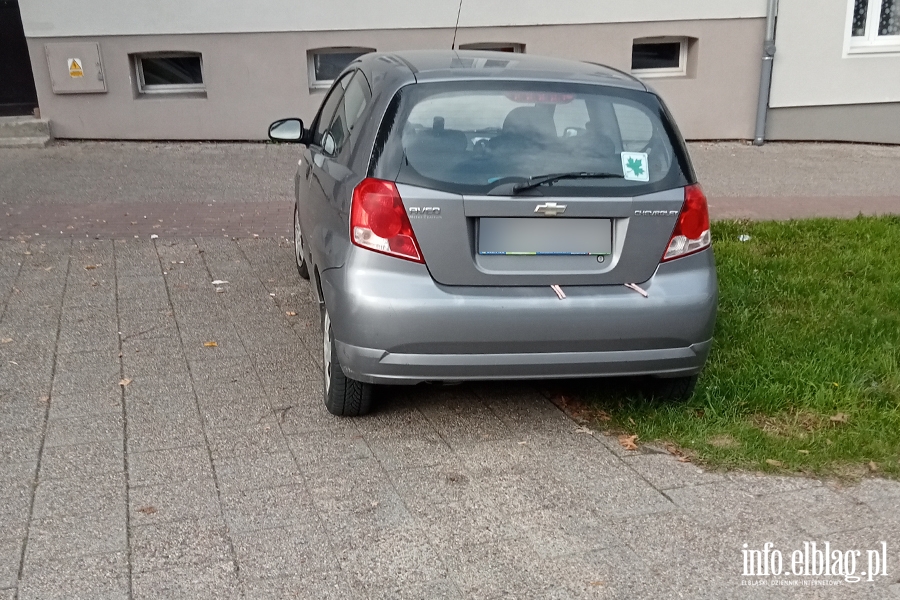 Mistrzowie parkowania w Elblgu (cz 189), fot. 9