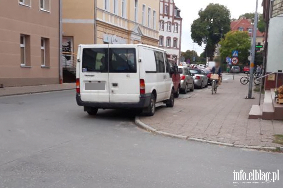 Mistrzowie parkowania w Elblgu (cz 190), fot. 4