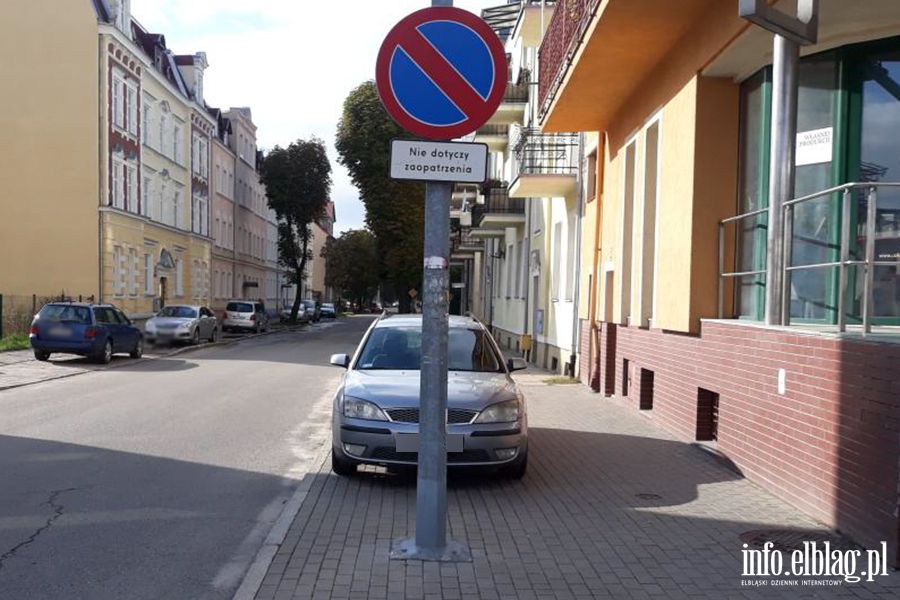 Mistrzowie parkowania w Elblgu (cz 190), fot. 5