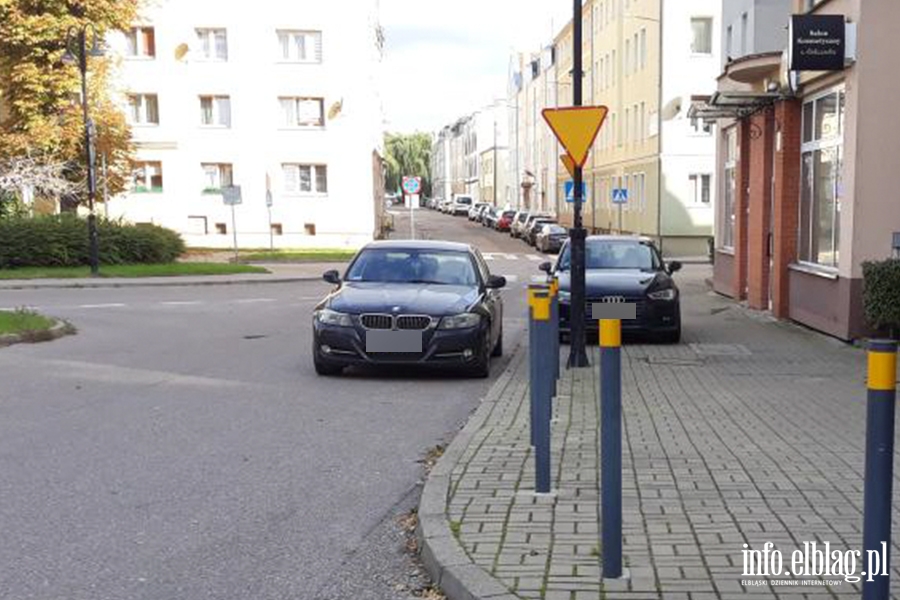 Mistrzowie parkowania w Elblgu (cz 190), fot. 7