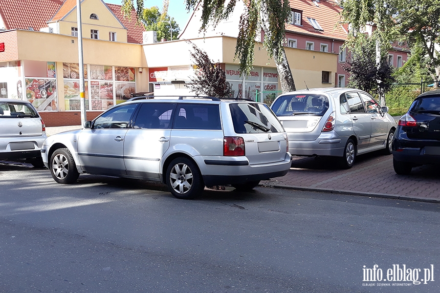 Mistrzowie parkowania w Elblgu (cz 191), fot. 9