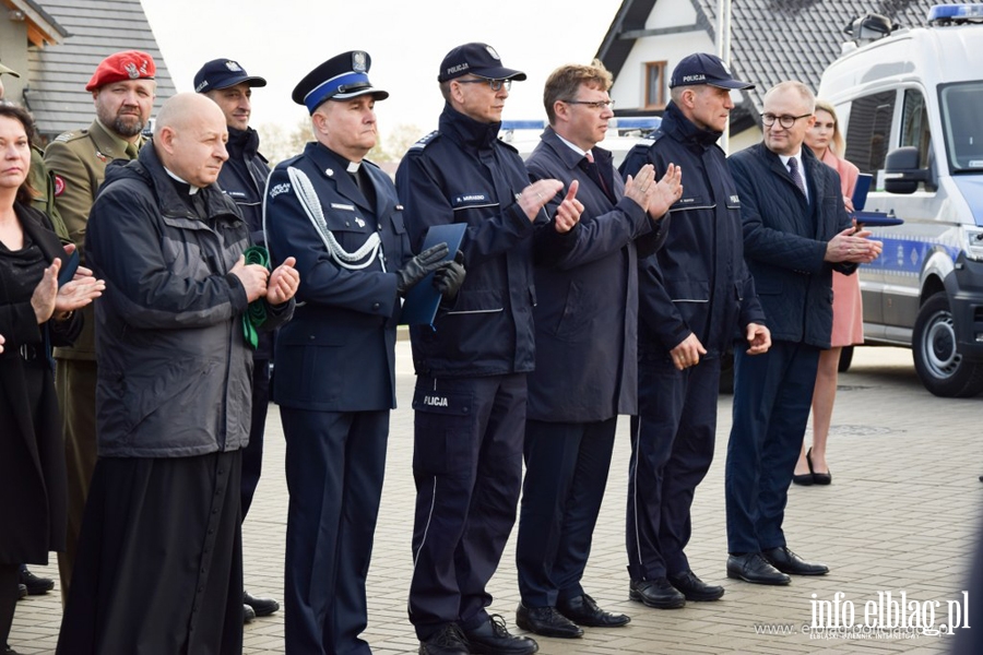 Uroczyste otwarcie nowej siedziby posterunku policji w mynarach, fot. 2