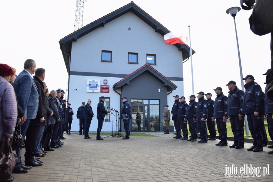 Uroczyste otwarcie nowej siedziby posterunku policji w mynarach, fot. 5