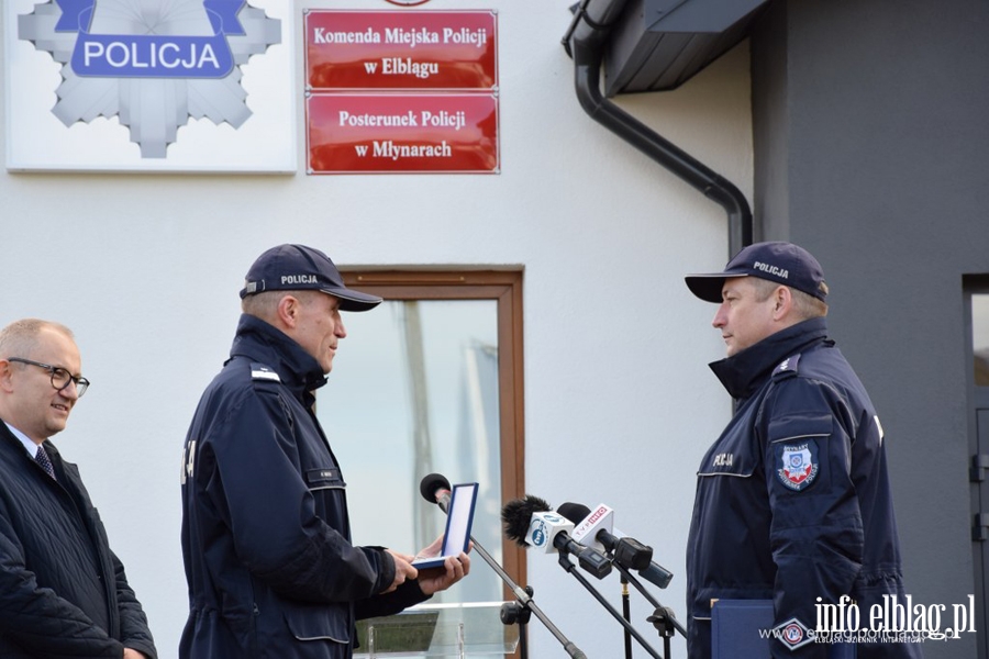 Uroczyste otwarcie nowej siedziby posterunku policji w mynarach, fot. 6