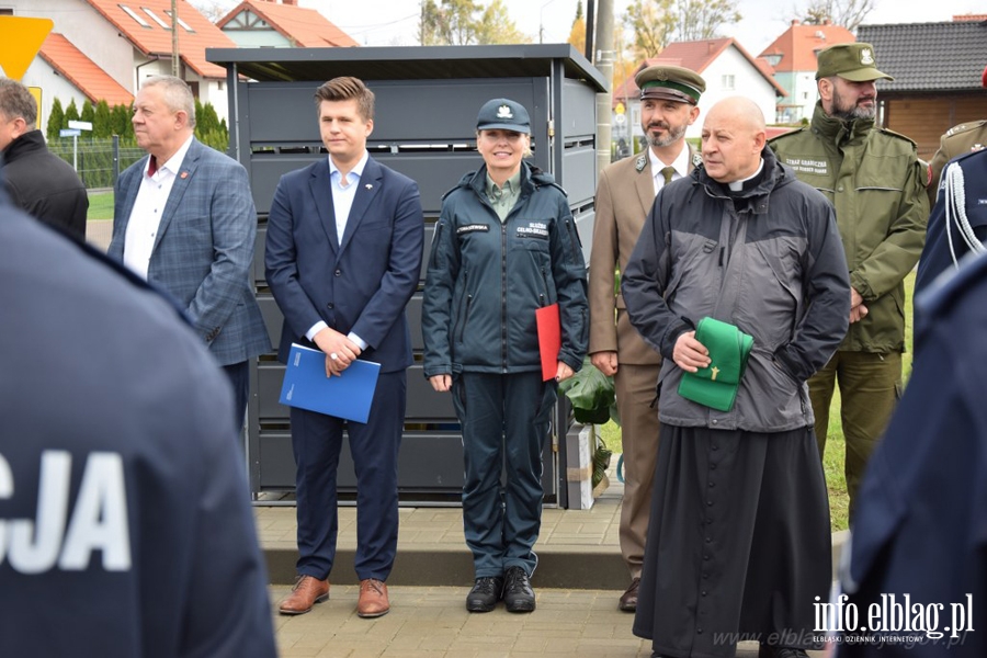 Uroczyste otwarcie nowej siedziby posterunku policji w mynarach, fot. 20