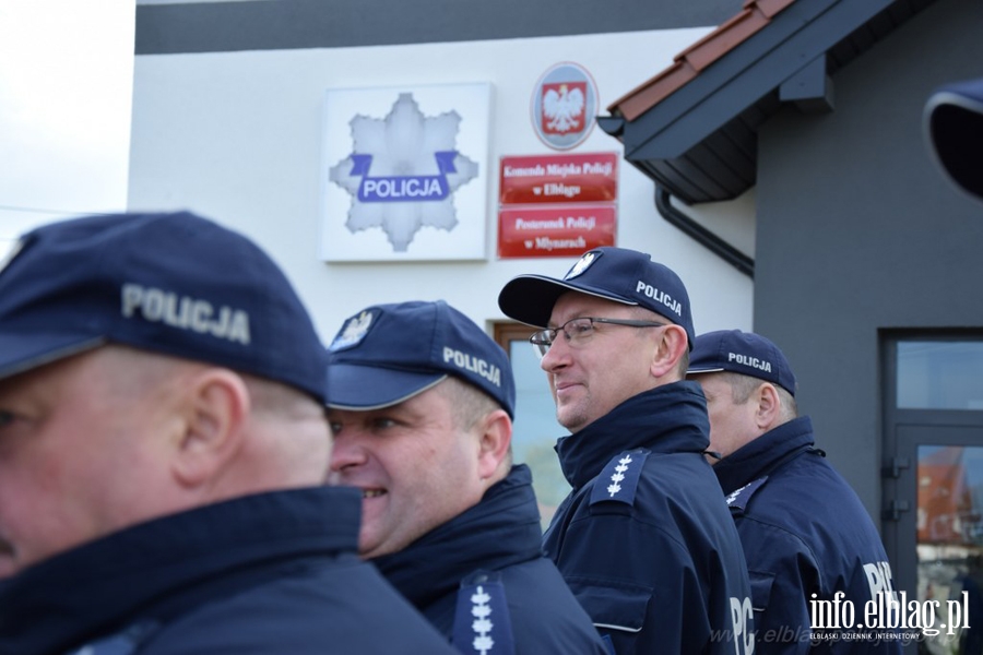 Uroczyste otwarcie nowej siedziby posterunku policji w mynarach, fot. 21