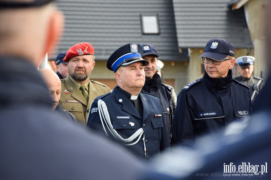 Uroczyste otwarcie nowej siedziby posterunku policji w mynarach, fot. 24