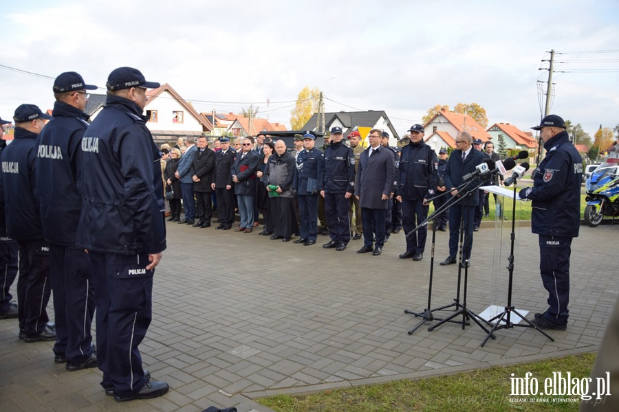 Uroczyste otwarcie nowej siedziby posterunku policji w mynarach, fot. 25