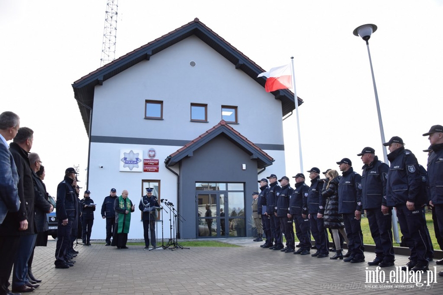 Uroczyste otwarcie nowej siedziby posterunku policji w mynarach, fot. 28