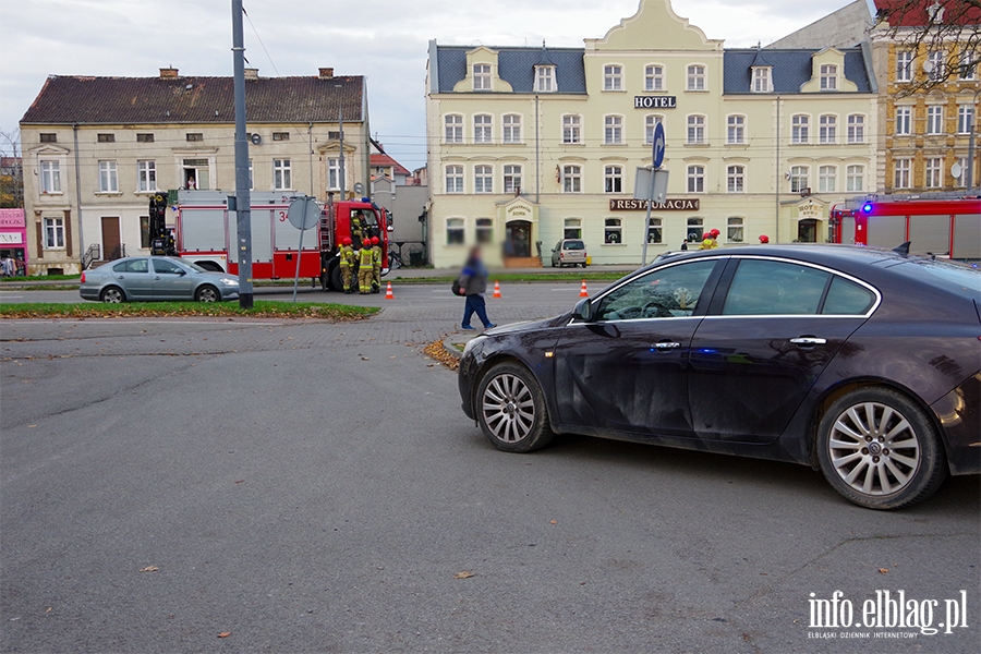 Zderzenie trzech samochodów na Grunwaldzkiej, fot. 6