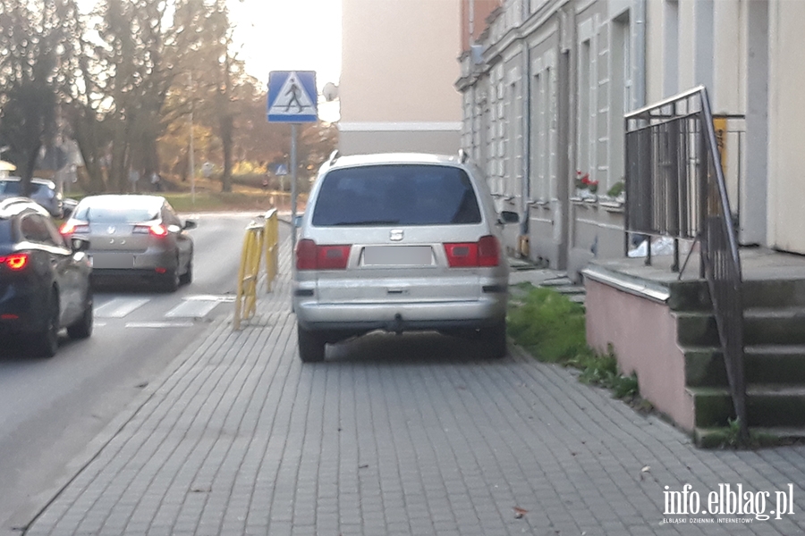 Mistrzowie parkowania w Elblgu (cz 201), fot. 9