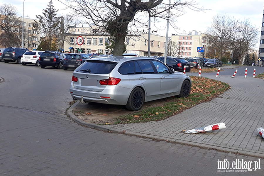 Mistrzowie parkowania w Elblgu (cz 203), fot. 2