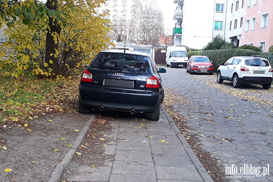 Mistrzowie parkowania w Elblgu (cz 203), fot. 12