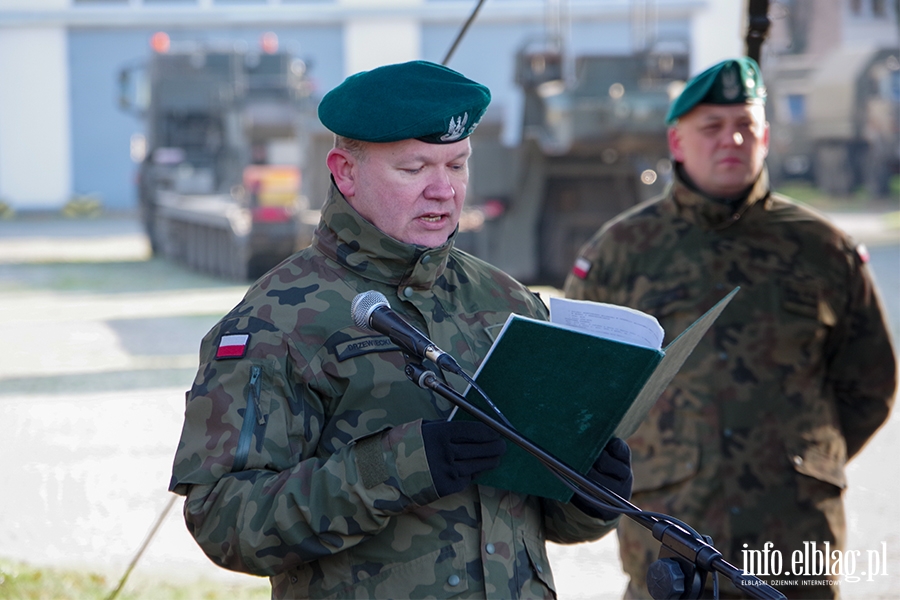 Elbląg: Pożegnanie żołnierzy wyruszających do Bośni i Hercegowiny, fot. 19