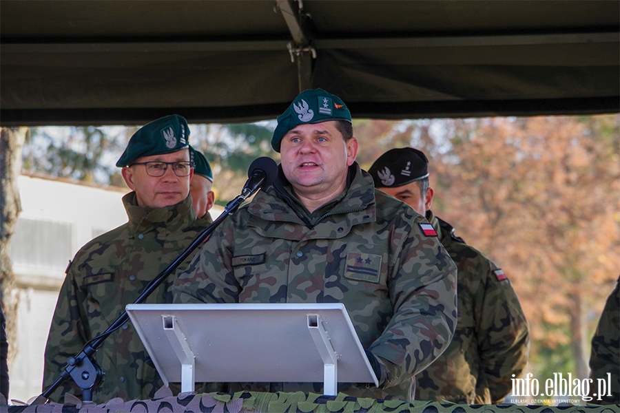 Elbląg: Pożegnanie żołnierzy wyruszających do Bośni i Hercegowiny, fot. 21