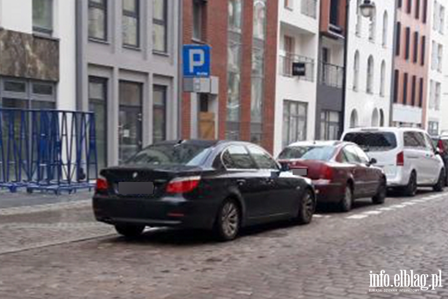 Mistrzowie parkowania w Elblgu (cz 204), fot. 4