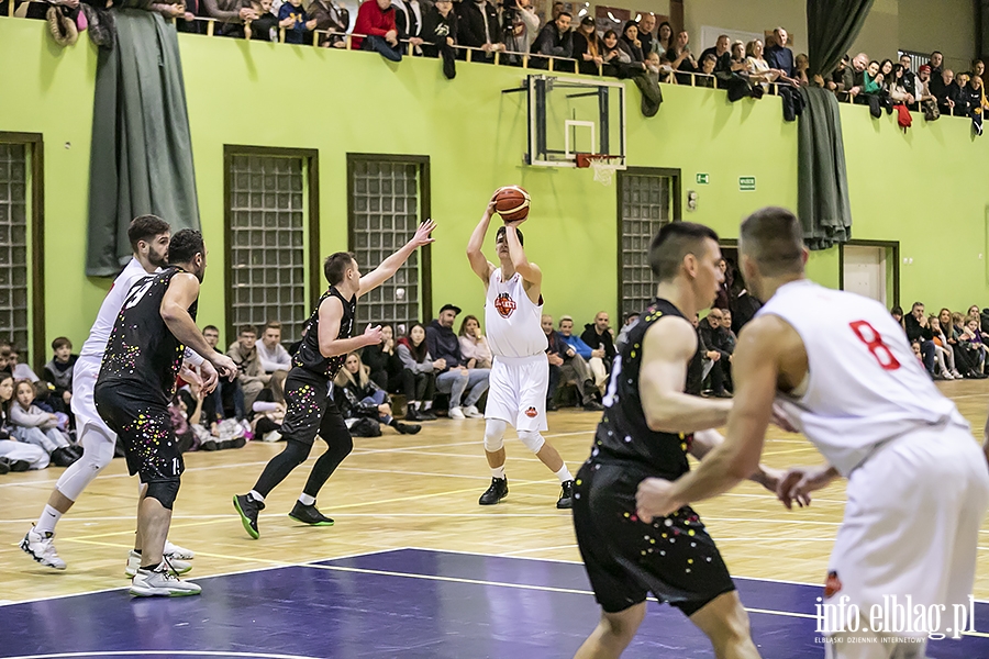 BASKETBALL Elbląg - AZS UWM Olsztyn, fot. 25