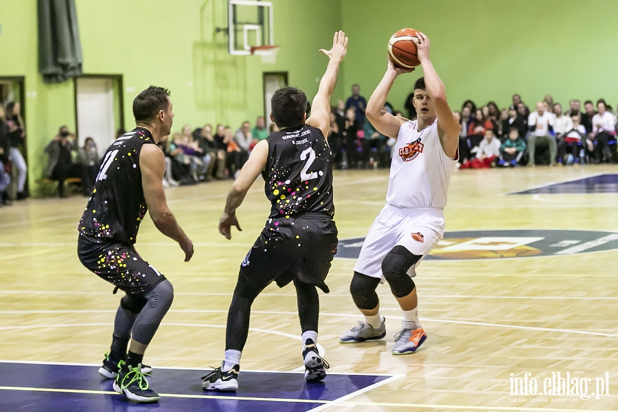 BASKETBALL Elbląg - AZS UWM Olsztyn, fot. 33