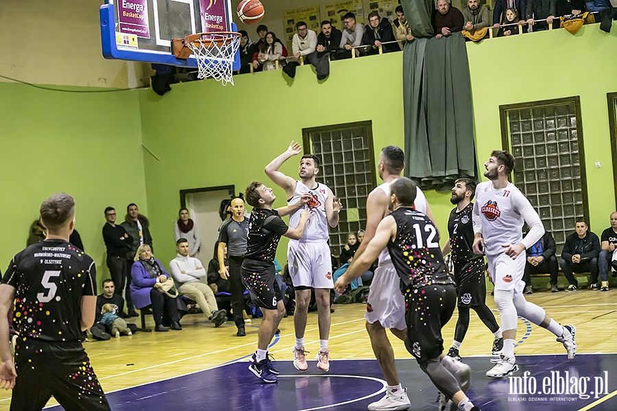 BASKETBALL Elblg - AZS UWM Olsztyn, fot. 40