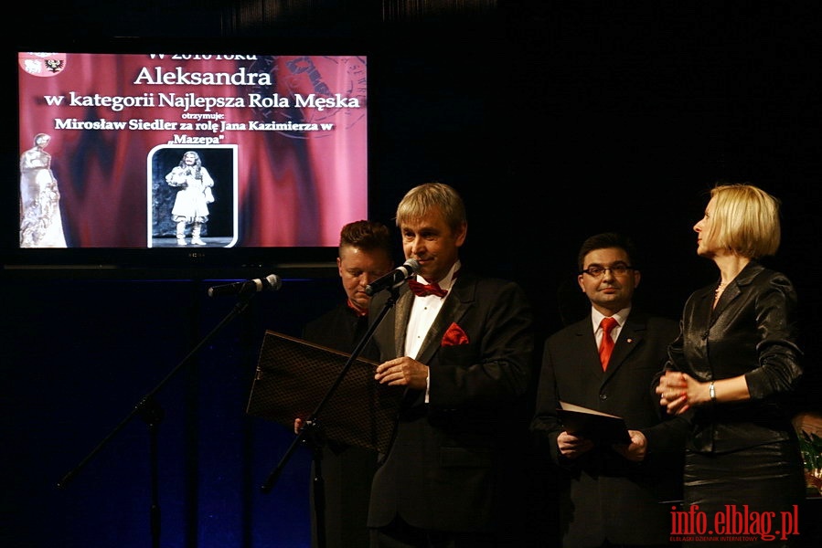 Gala plebiscytu Aleksandry 2010 z okazji Midzynarodowego Dnia Teatru, fot. 26