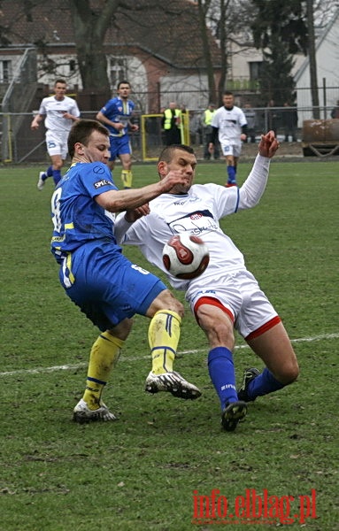 Mecz 24 kolejki II ligi: Olimpia Elblg - Ruch Wysokie Mazowieckie 1-0, fot. 10