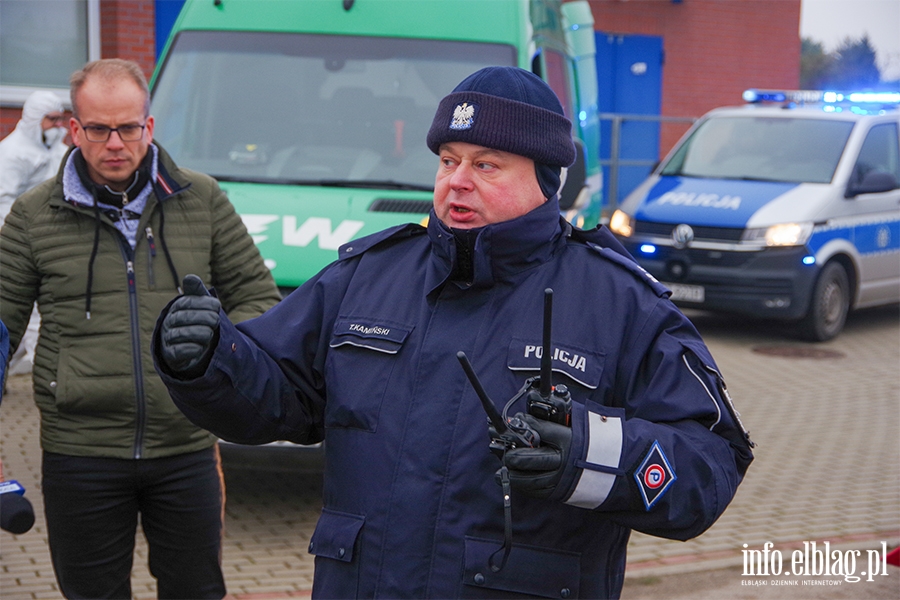 Sabotayci prbowali zatru ujcie wody przy ul. Krlewieckiej, fot. 32