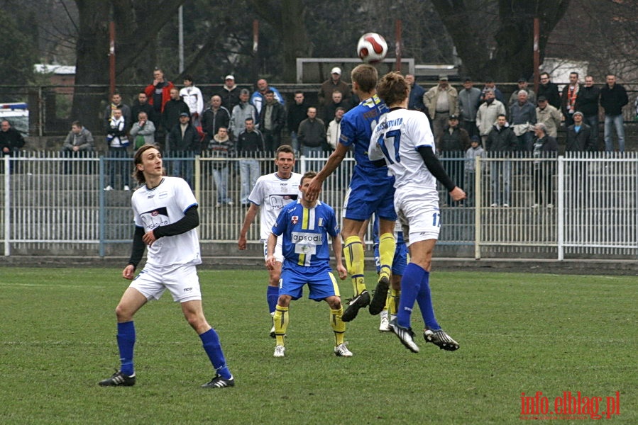 Mecz 24 kolejki II ligi: Olimpia Elblg - Ruch Wysokie Mazowieckie 1-0, fot. 29