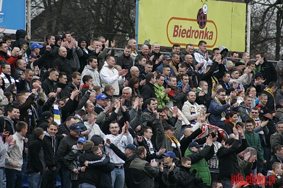 Mecz 24 kolejki II ligi: Olimpia Elblg - Ruch Wysokie Mazowieckie 1-0, fot. 39