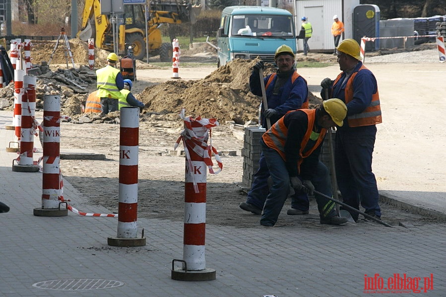 Przebudowa ul. Grota Roweckiego i odcinka ul. Grobla w. Jerzego, fot. 4