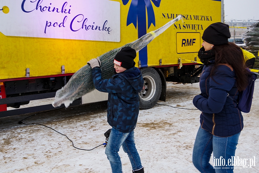 Konwj RMF FM zawita do Elblga. Rozdano 500 drzewek, chtnych byo wicej, fot. 4