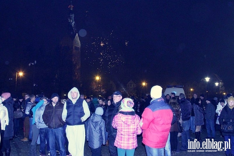 Wspominamy, jak elblążanie witali 2014 rok, fot. 7