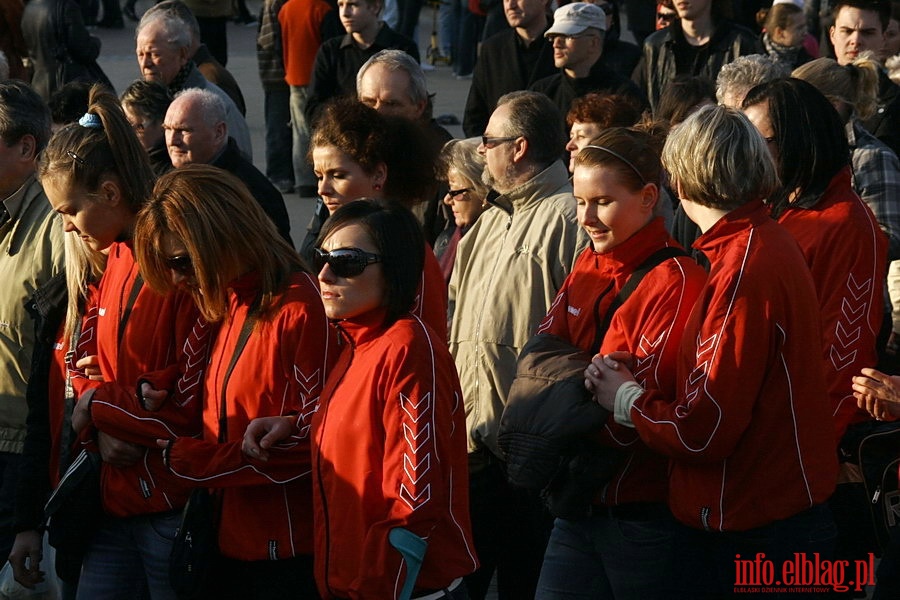 Marsz Milczenia ulicami Elblga, fot. 5