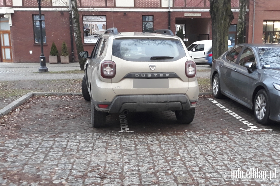 Mistrzowie parkowania w Elblgu (cz 215), fot. 9