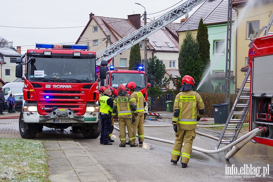 Poar budynku jednorodzinnego przy ul. Przybyszewskiego, fot. 9