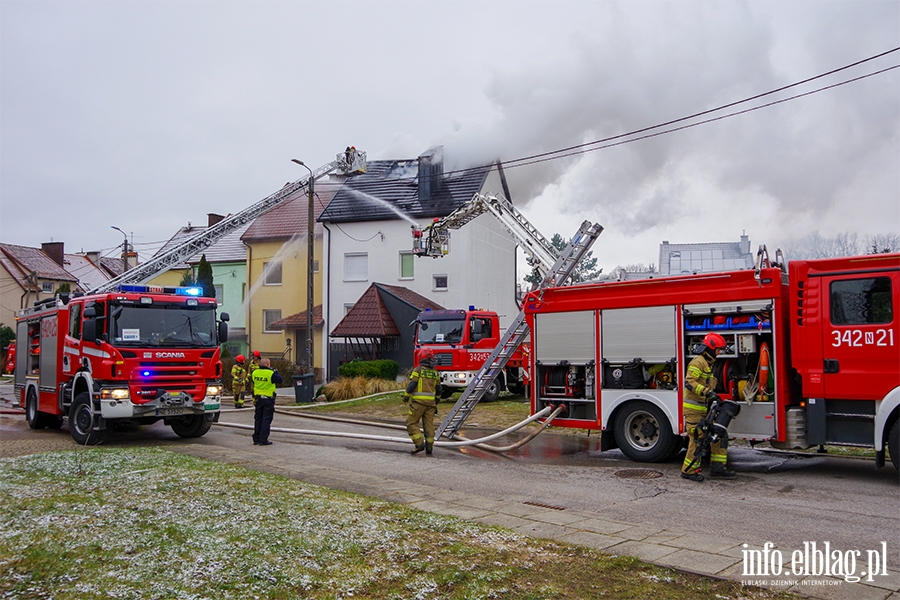 Poar budynku jednorodzinnego przy ul. Przybyszewskiego, fot. 11