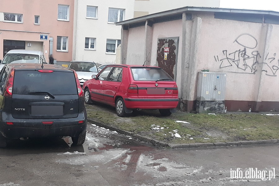 Mistrzowie parkowania w Elblgu (cz 217), fot. 8