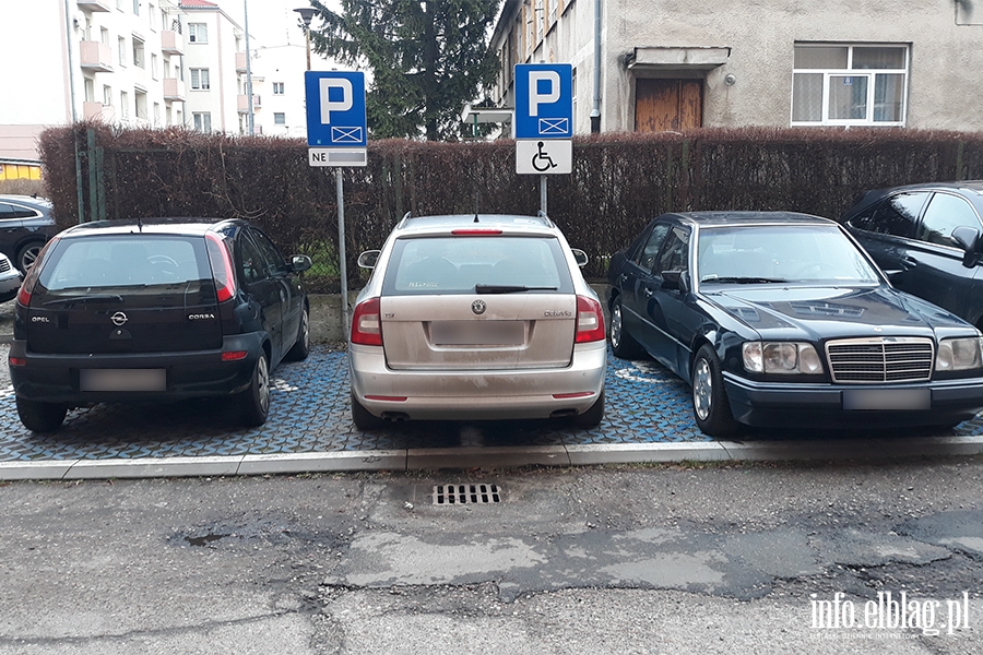 Mistrzowie parkowania w Elblgu (cz 218), fot. 5