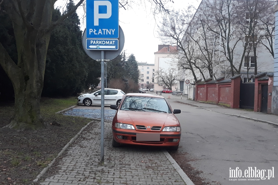 Mistrzowie parkowania w Elblgu (cz 221), fot. 12
