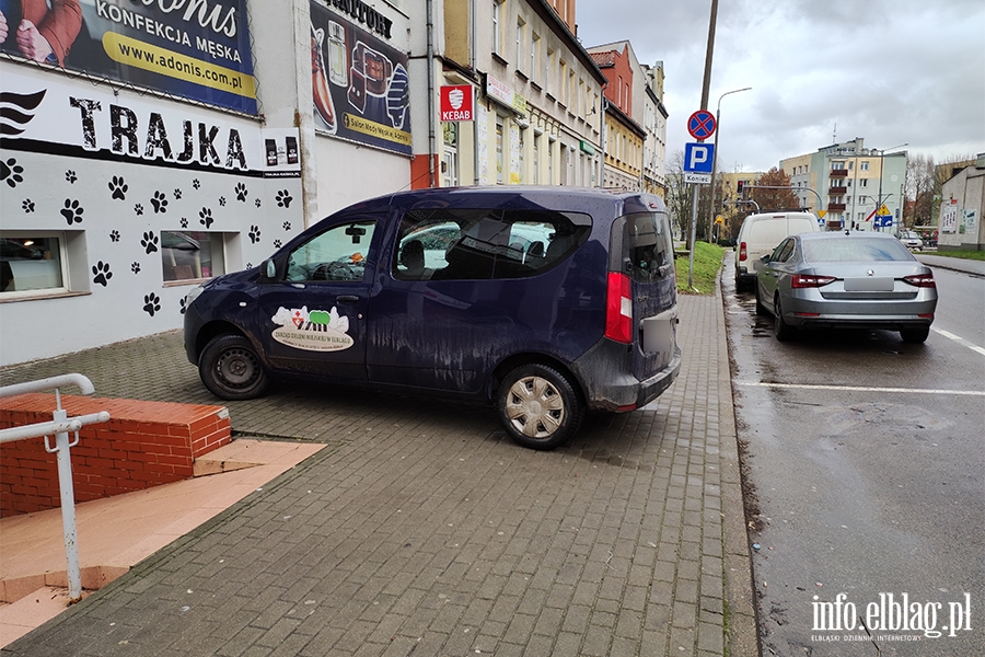 Mistrzowie parkowania w Elblgu (cz 224), fot. 8