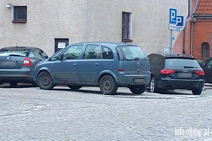 Mistrzowie parkowania w Elblgu (cz 225), fot. 2