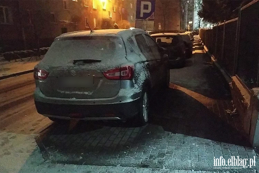 Mistrzowie parkowania w Elblgu (cz 225), fot. 12